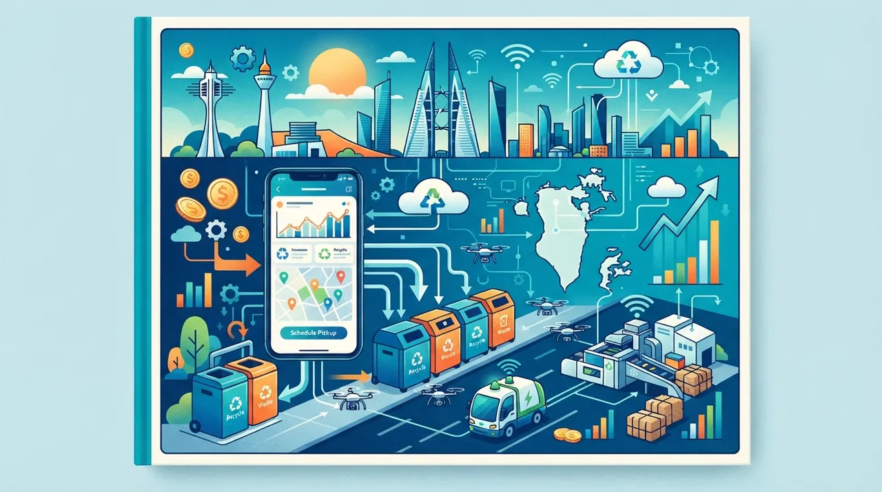 دراسة جدوى مشروع منصة رقمية لخدمات إدارة المخلفات الذكية وإعادة التدوير للمنازل