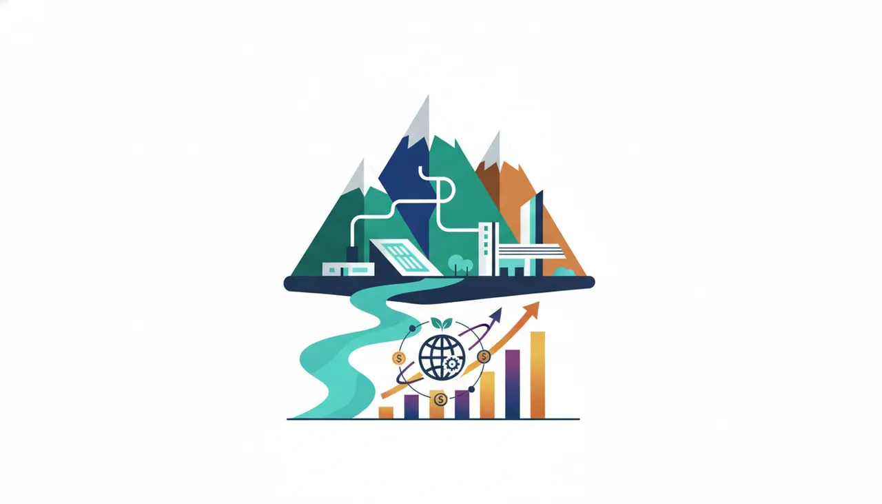 دراسة جدوى مشروع مجمع سياحي بيئي جبلي (Eco-Mountain Retreat) في منطقة جبلية ذات طبيعة خلابة في سوريا