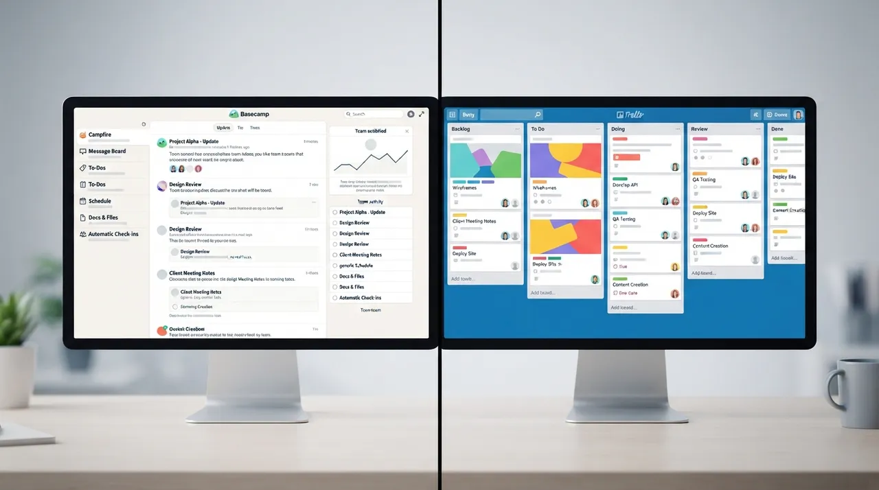 Basecamp أم Trello: أيهما أفضل لإدارة مشروعك؟