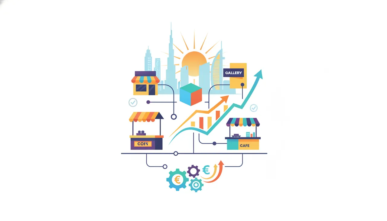 دراسة جدوى: منصة تأجير المساحات المشتركة المؤقتة (Pop-up Spaces) في الإمارات
