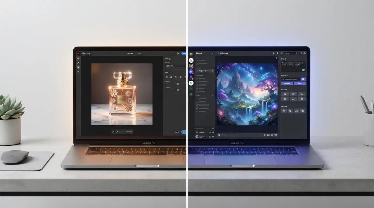 مقارنة احترافية: Adobe Firefly أم Midjourney - أيّ نموذج ذكاء اصطناعي لإنشاء الصور هو الأفضل لك في 2026؟