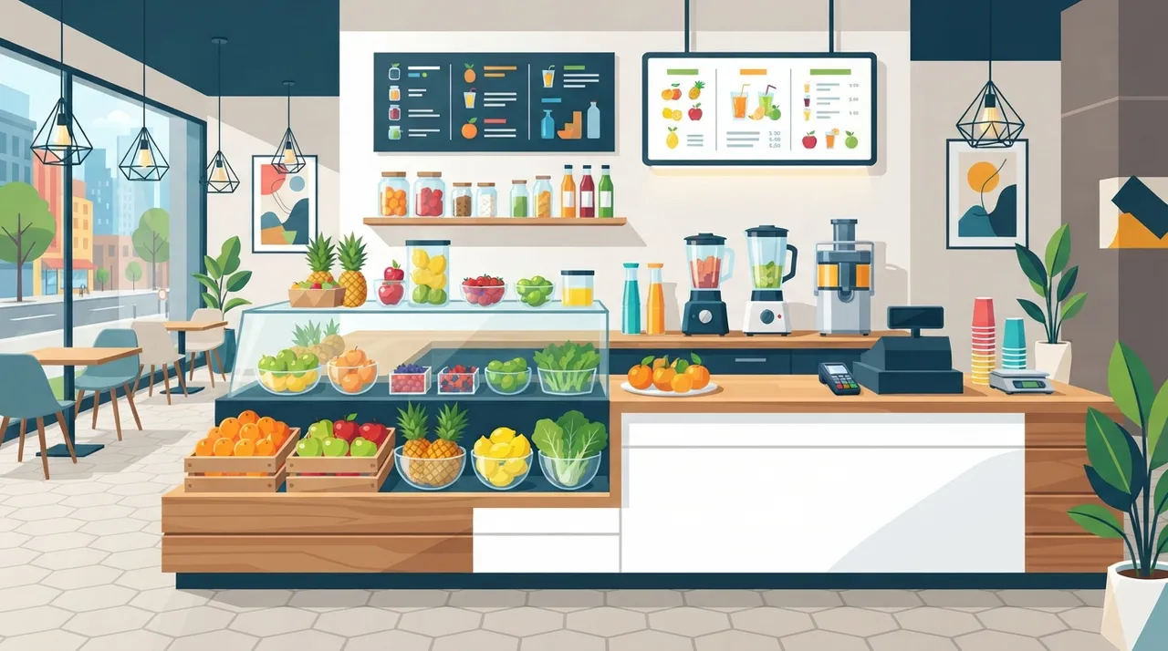 دراسة جدوى مشروع محل عصائر في الأردن