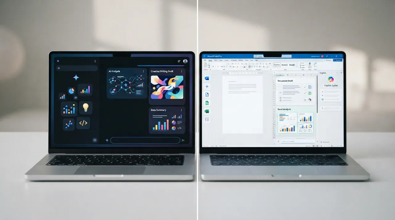 مقارنة احترافية: Gemini Advanced ضدّ Microsoft Copilot Pro - أي مساعد ذكاء اصطناعي تفضّل في 2026؟